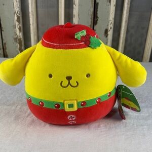 Squishmallows Yellow and Red Holiday Stuffed Animal